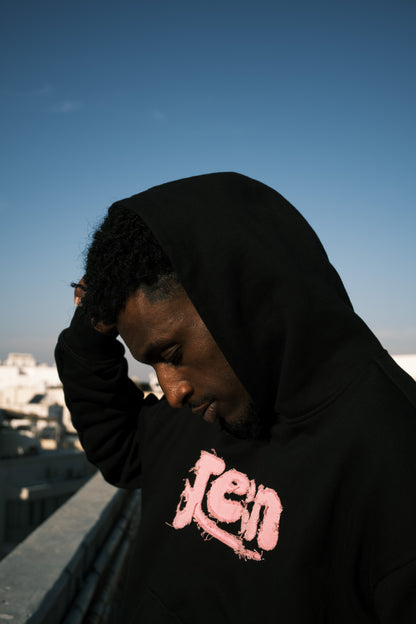 "A GENIUS" BLACK HOODIE