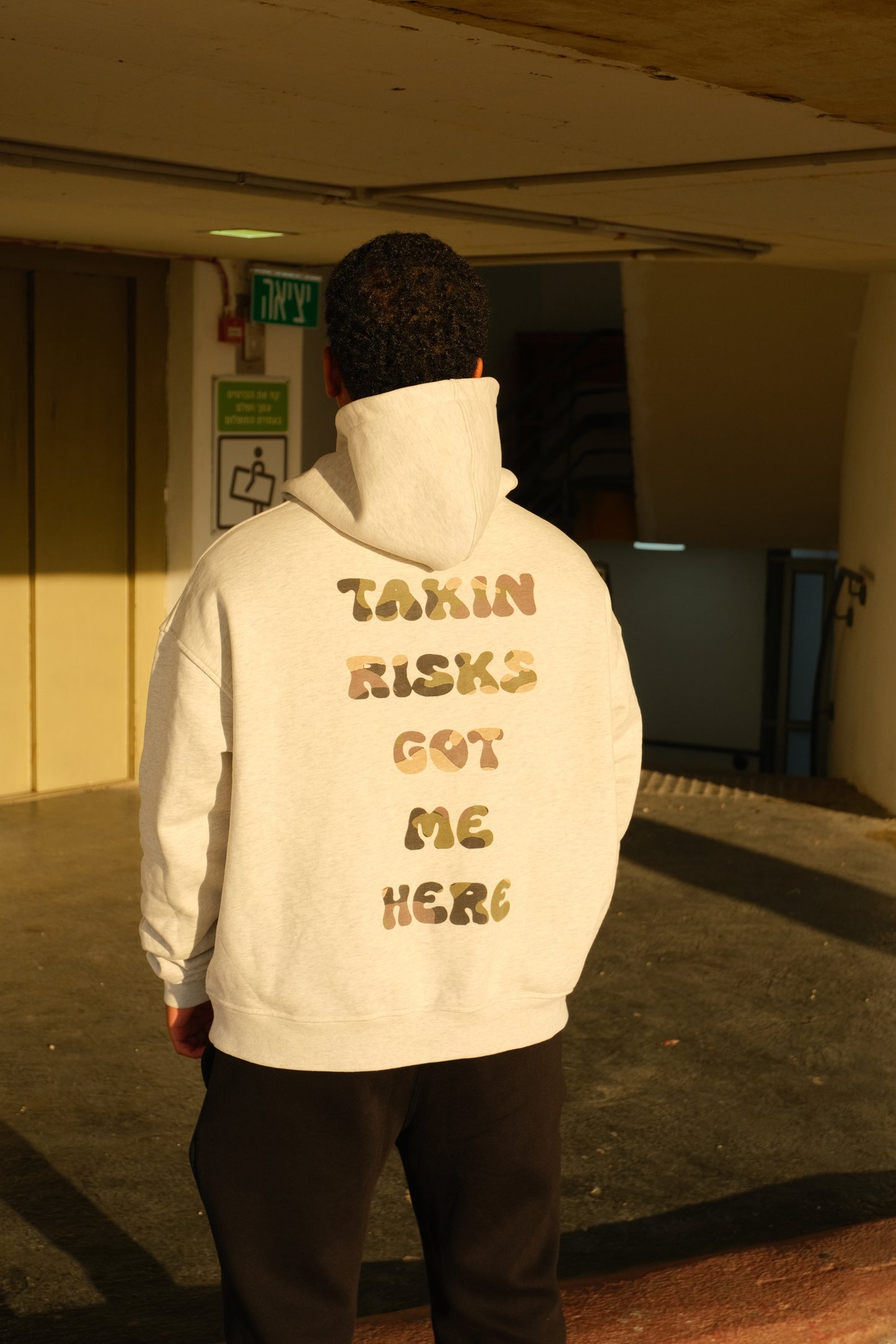 "A GENIUS" GREY HOODIE