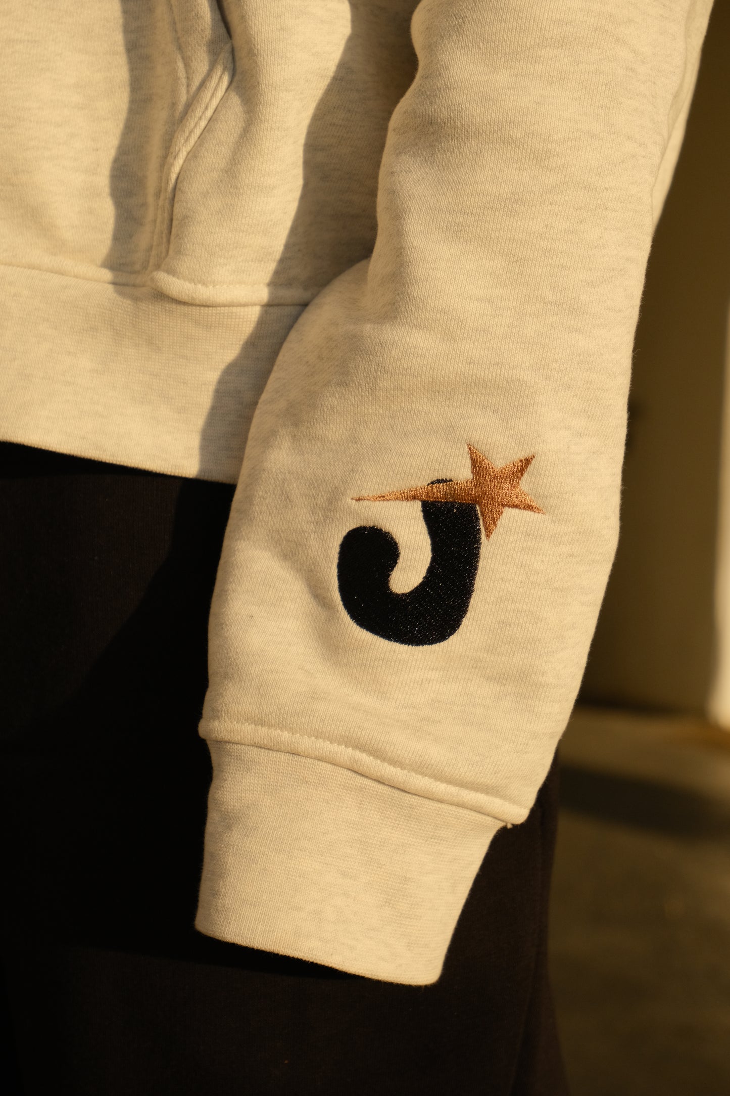 "A GENIUS" GREY HOODIE