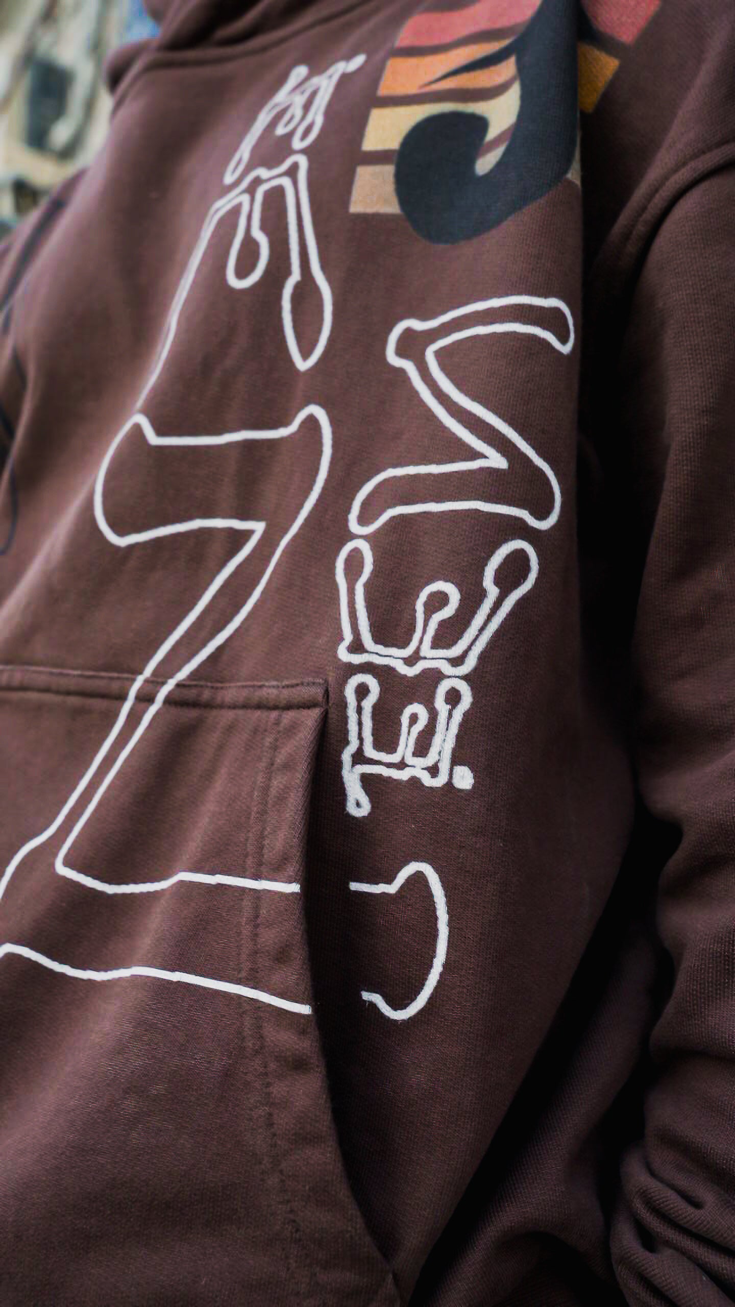 BROWN "JEEN" HOODIE