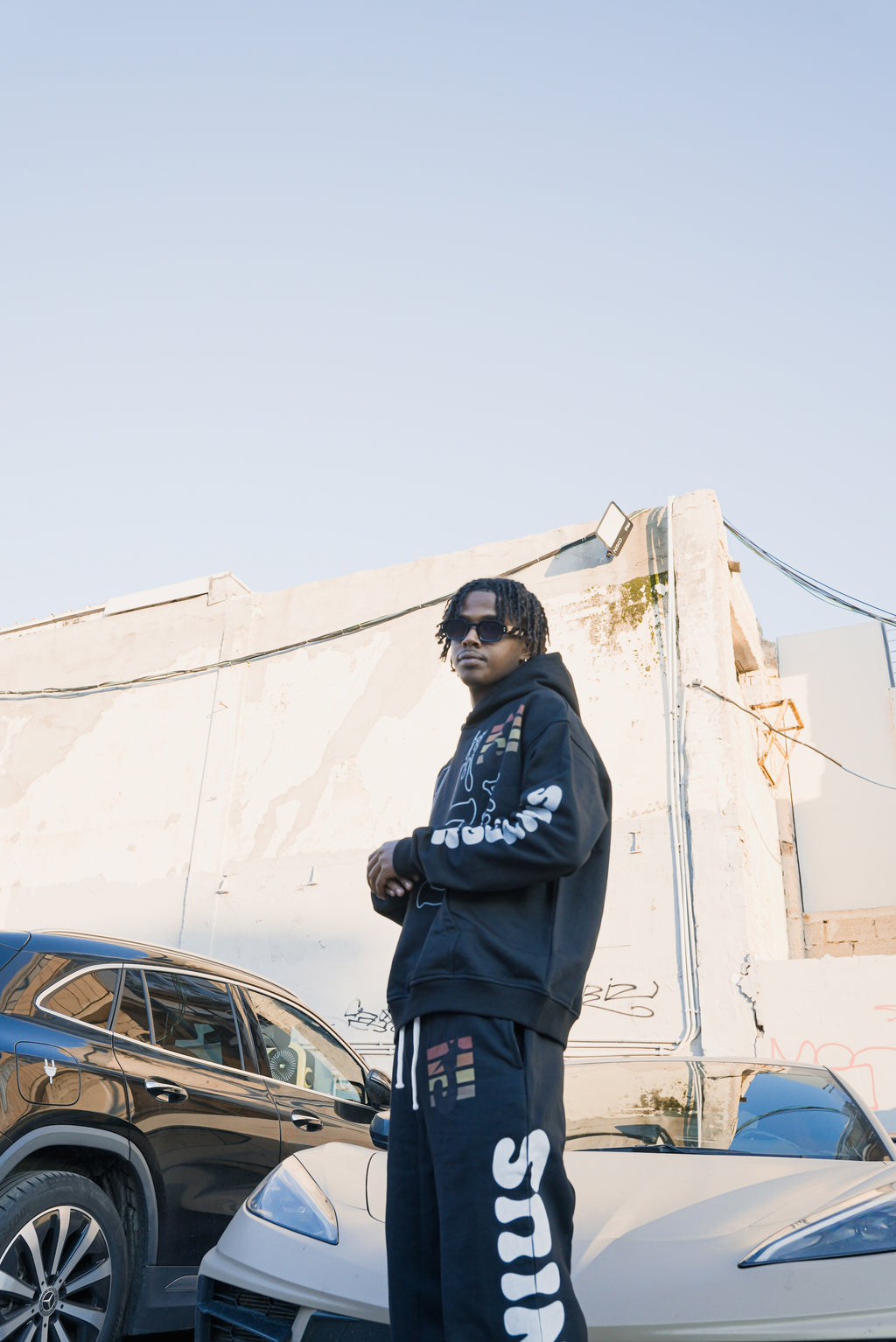 BLACK "JEEN" PANTS