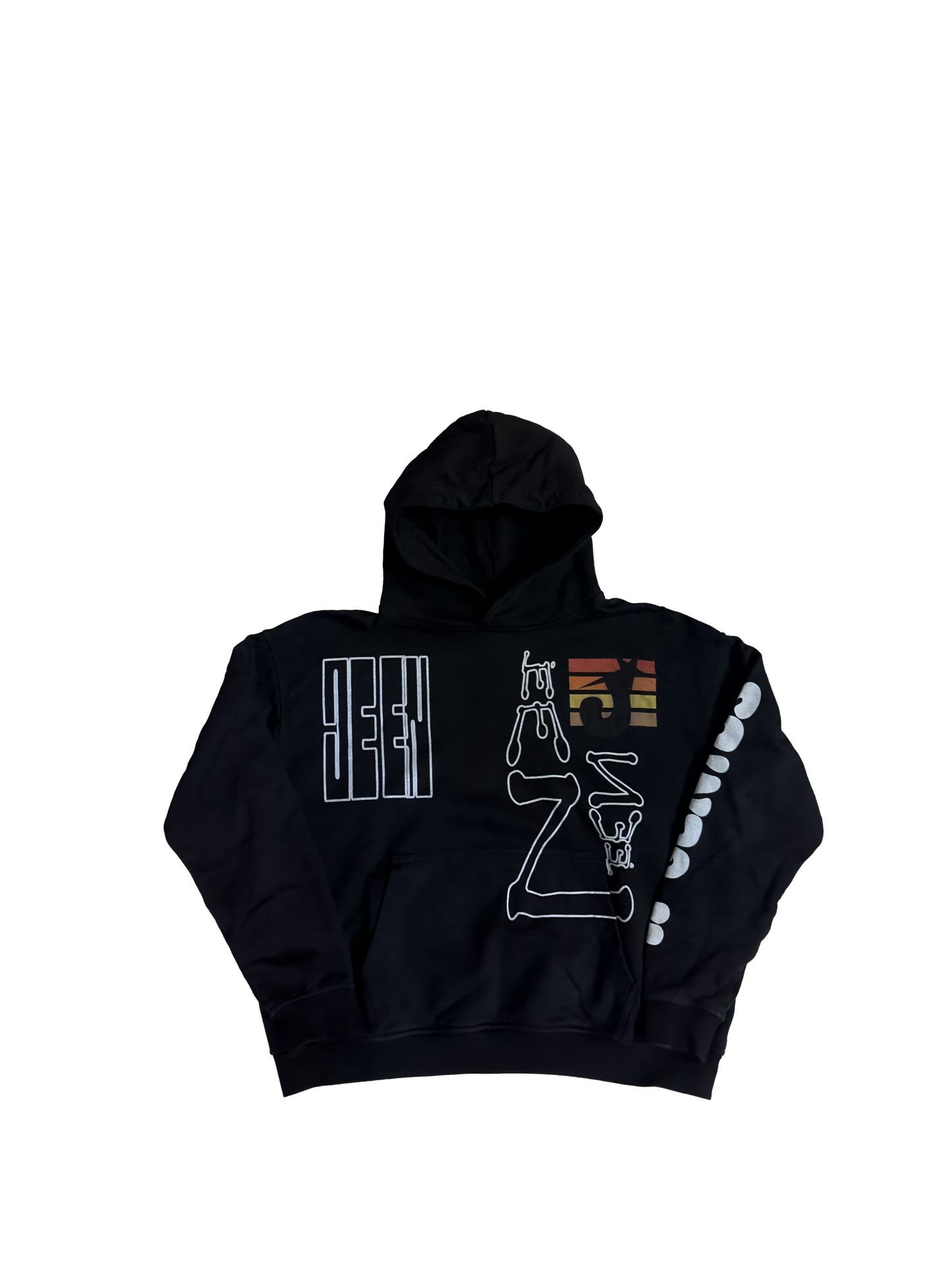 BLACK "JEEN" HOODIE