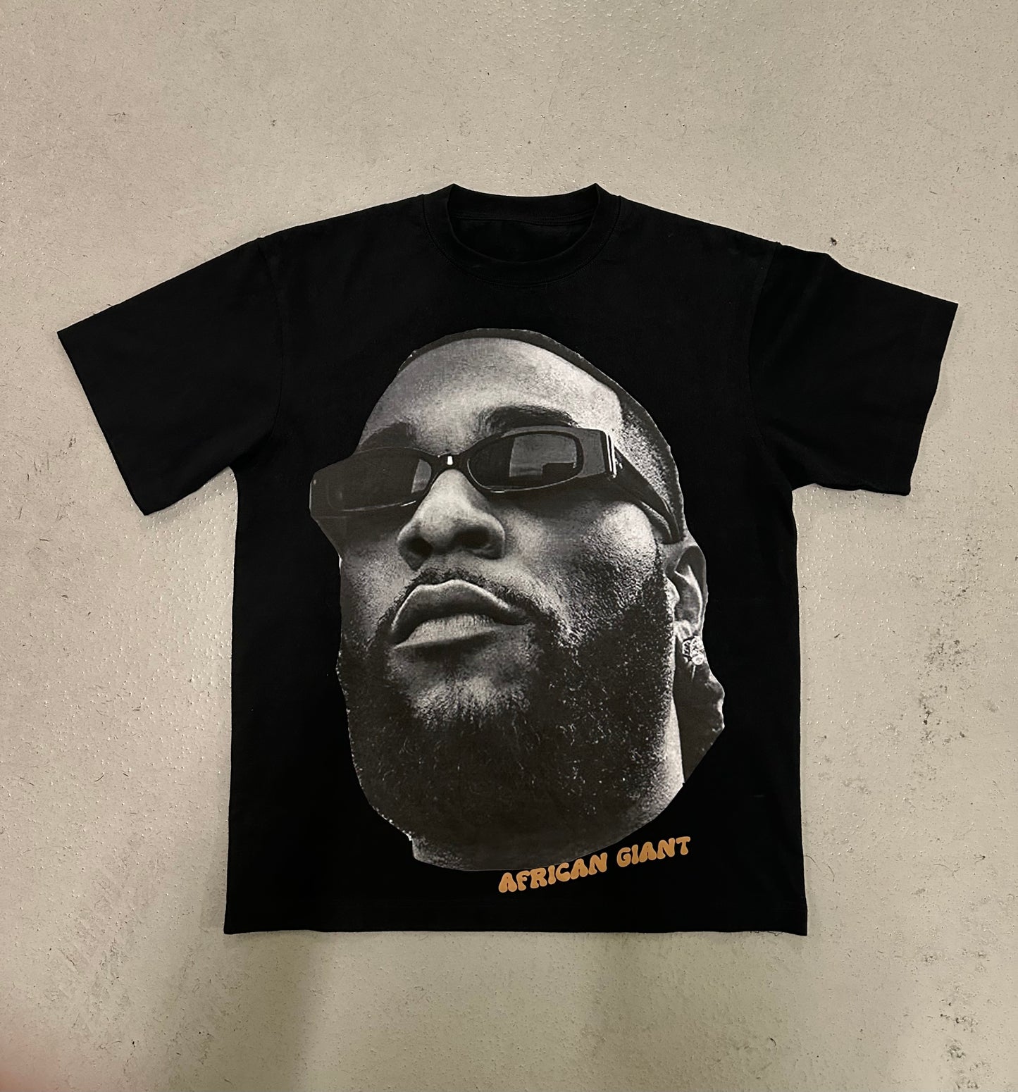 BLACK "BURNA BOY" T SHIRT