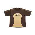 BROWN "JEEN" T SHIRT