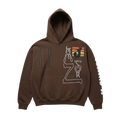 BROWN "JEEN" HOODIE